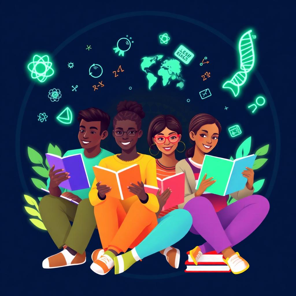 Namibian students studying with ExamPlex
